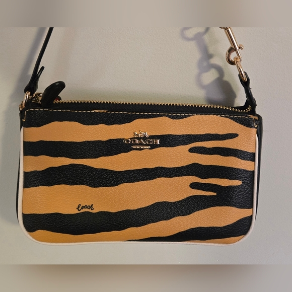 Coach Nolita Handbag Tiger Stripe - Picture 2 of 7